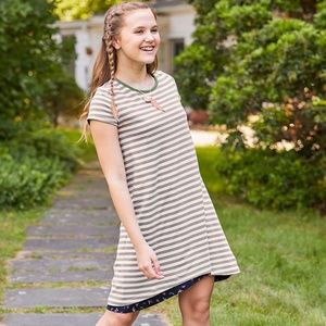 Matilda Jane TWO VIEWPOINTS Reversible Dress 8 NWT